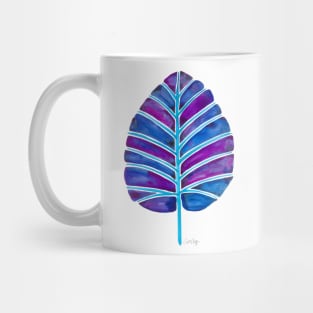 Indigo Alocasia Mug